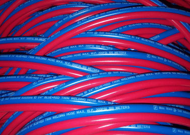 6MMの等級Rのゴム製対の溶接のホース ガス切断BS EN559のための赤い及び青20棒