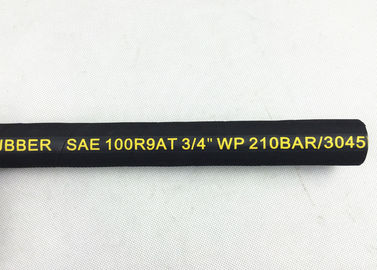 SAE 100R9 ID 3/8&quot; | 2つ4つはロールごとの油圧ホース50Mまたは40Mをワイヤーで縛ります