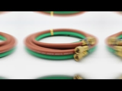 耐火性 T 級 ツイン ウェルディング ホース パッション I.D 1/4'' W.P 300Psi オキシ/燃料