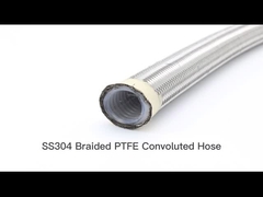 DN19 PTFE 巻き込みホース 304ステンレス ステンレス ステンレス