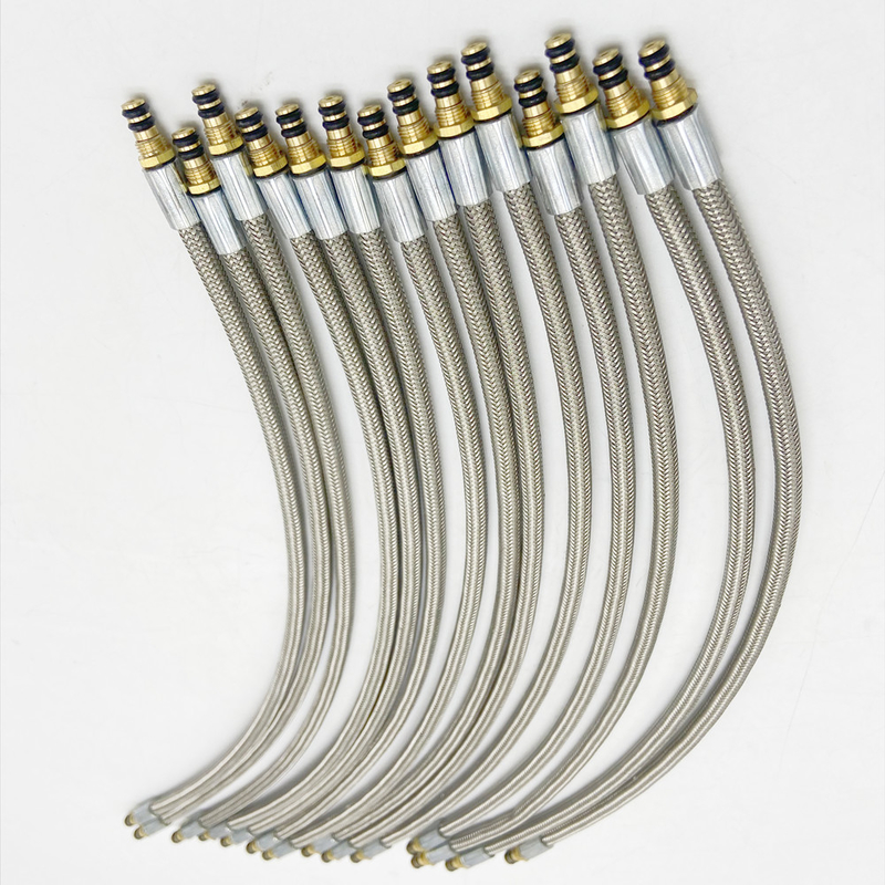 高圧ステンレス鋼 ワイヤー ストーブのための編みこみの適用範囲が広いガスのホース