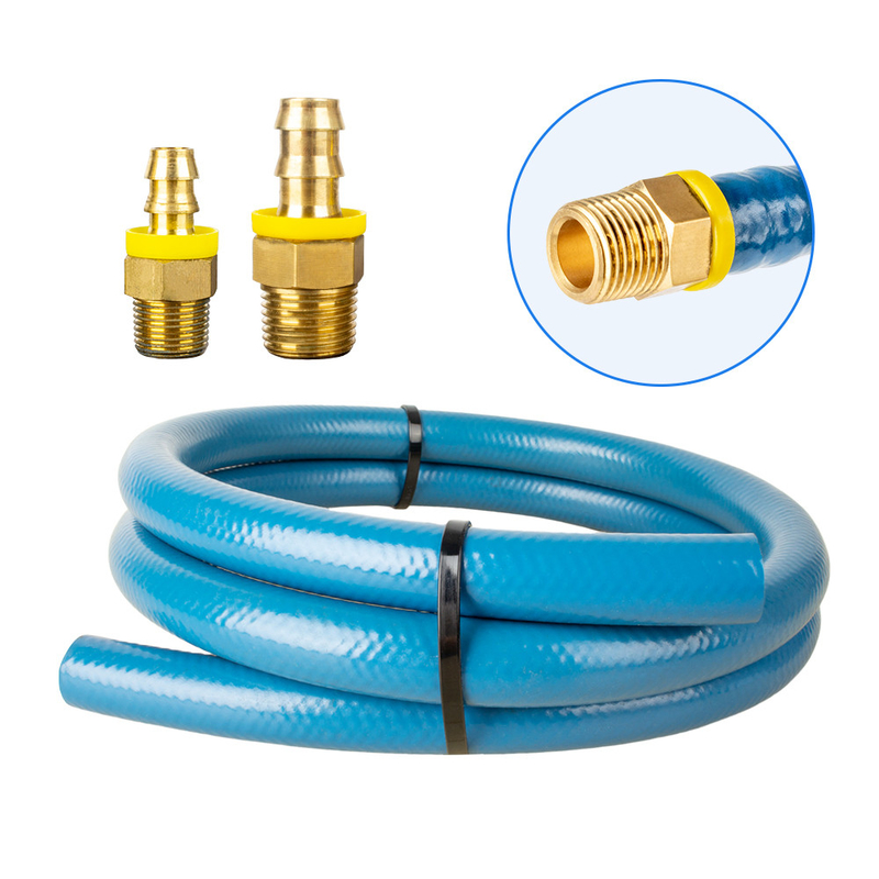 工場 3/4 インチ 19mm マルチ 耐着性 迅速接続 油性 ガス耐性 NBR ゴム DIY プッシュロックホース