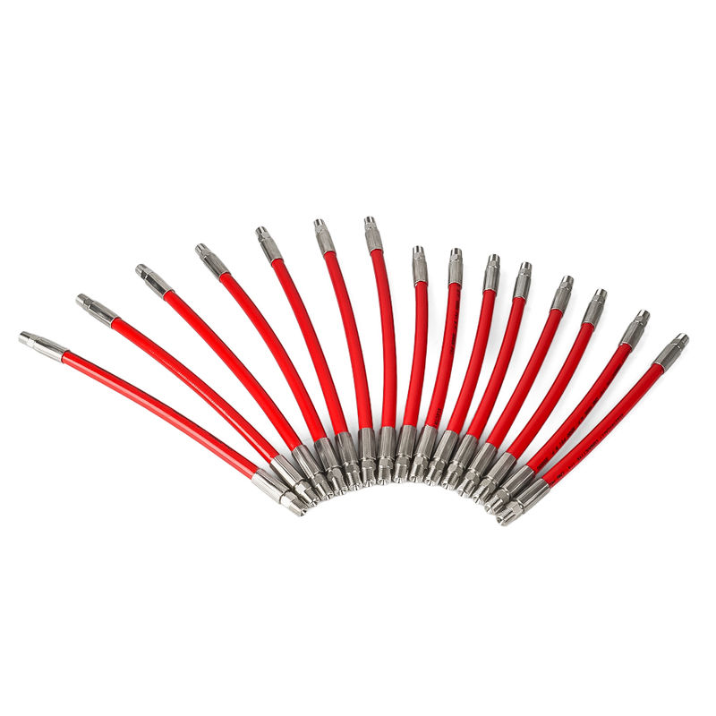 耐摩耗性カバーと軽量設計を備えた高圧CNG充填熱可塑性油圧ホース、油圧操作用