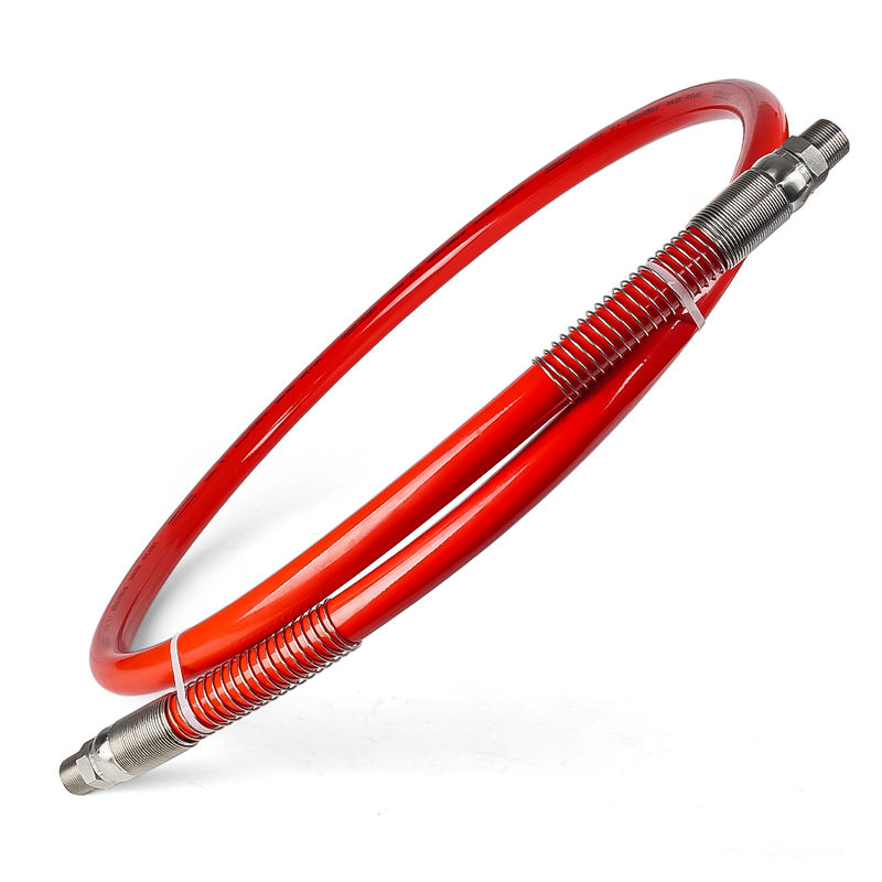 耐摩耗性カバーと軽量設計を備えた高圧CNG充填熱可塑性油圧ホース、油圧操作用