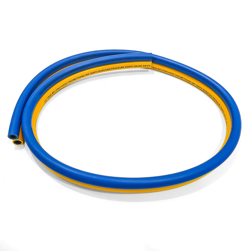 繊維で編み付けられた強化とEN ISO 3821認証の重用双面溶接ホース