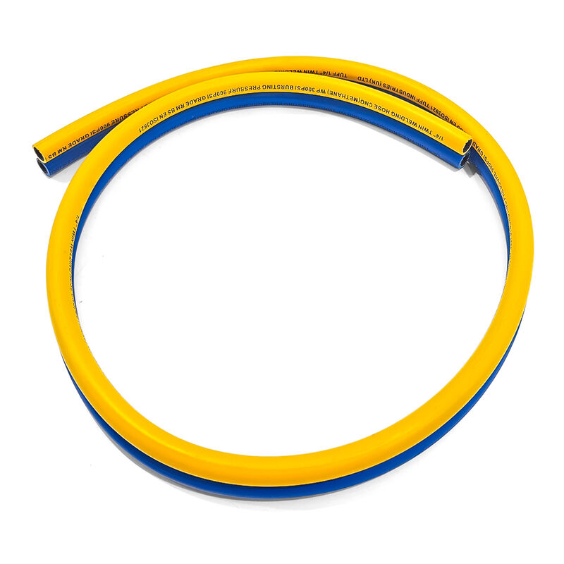 繊維で編み付けられた強化とEN ISO 3821認証の重用双面溶接ホース