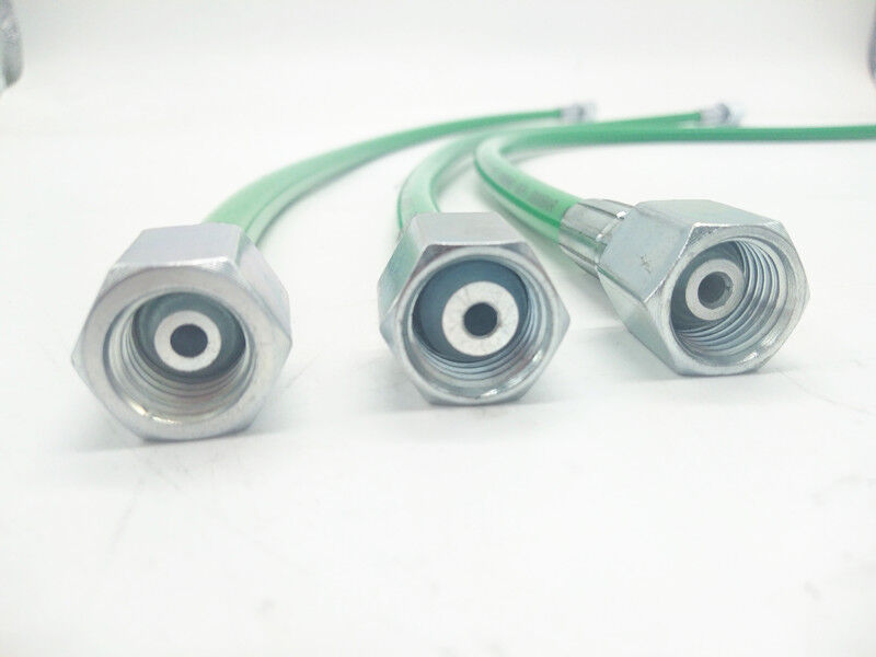 DN2 3.2mm 内径 630Bar 超高圧テストホース 2000Bar 破裂圧 エアチャージホース 0.5m 延長長