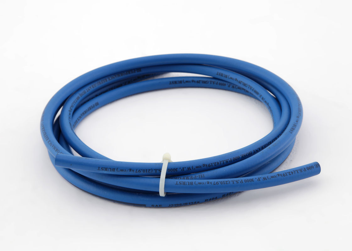 青いNBR繊維の螺線形の冷却する充満ホース、WP 500psi、600psi